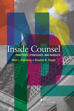 Inside Counsel, Practices, Strategies, and Insights  9780314287939 Front Cover
