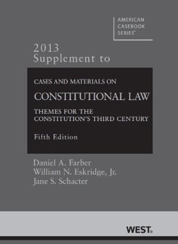 Cases and Materials on Constitutional Law