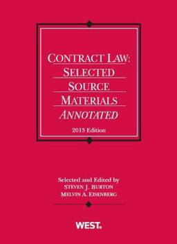 Burton and Eisenberg's Contract Law