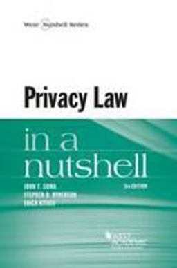 Privacy Law in a Nutshell:  9780314289421 Front Cover