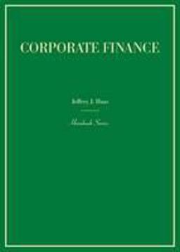 Corporate Finance:  9780314289643 Front Cover