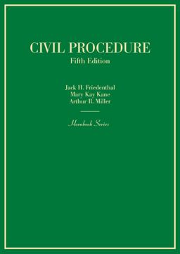 Civil Procedure:  9780314290380 Front Cover