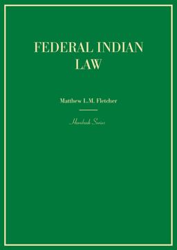 Federal Indian Law  9780314290717 Front Cover