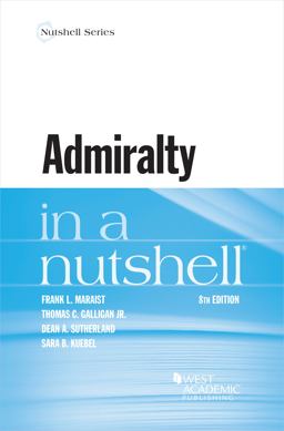     ADMIRALTY IN A NUTSHELL  9780314290755 Front Cover