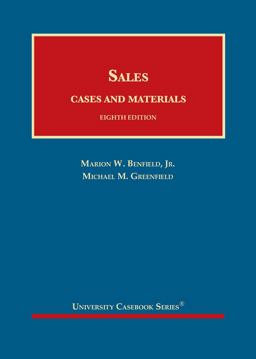 Cases and Materials on Sales 8th 9780314290762 Front Cover