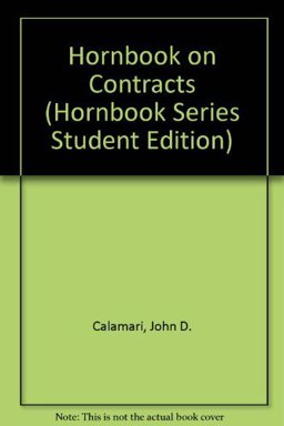 Contracts 3rd 9780314346988 Front Cover