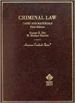 Basic Criminal Law