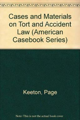 Tort and Accident Law 2nd 9780314528131 Front Cover