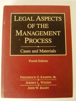 Legal Aspects of Management Process