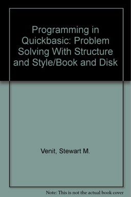 Programming in QuickBASIC with Structure and Style