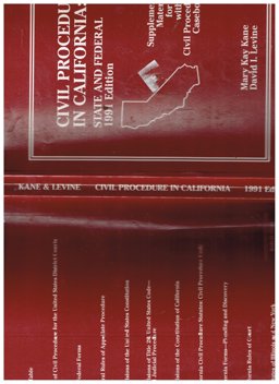 Civil Procedure in California