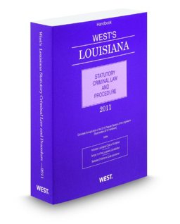 Louisiana Statutory Criminal Law+Proced