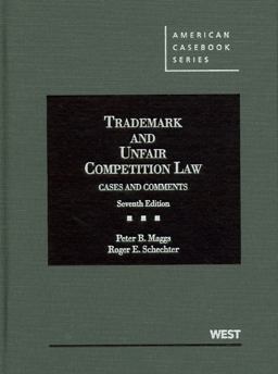Trademark and Unfair Competition Law Trademark and Unfair Competition Law
