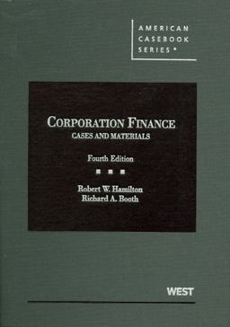 Corporation Finance