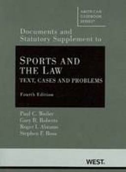 Sports and the Law Sports and the Law