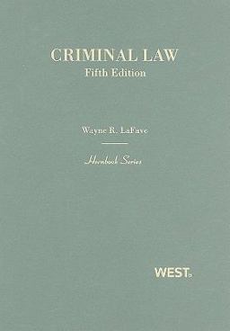 Criminal Law 5th 9780314912688 Front Cover