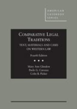 Comparative Legal Traditions, Text, Materials and Cases on Western Law:  9780314917508 Front Cover
