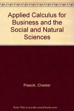 Applied Calculus Business and Social Natural Sciences