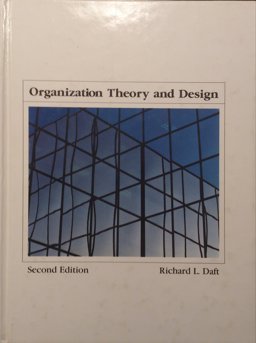 Organization Theory and Design