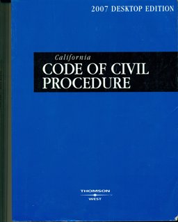 California Code of Civil Procedure-2007