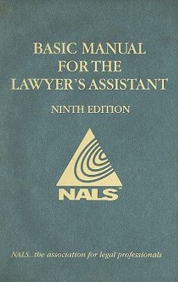 Nals Basic Manual for the Lawyer's Assistant: 9th 9780314966452 Front Cover