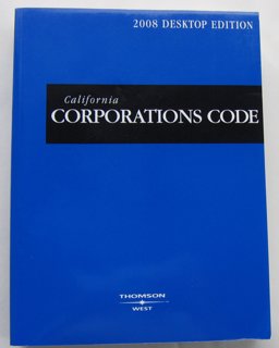 California Corporation Code (Compact Edition)