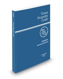 Texas Property Code, 2007 Edition