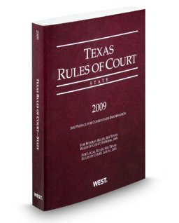 Texas Rules of Court, State