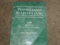 Penn. Rules of Court-09 Federal