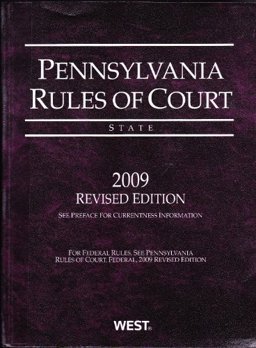 Pennsylvania Rules of Court