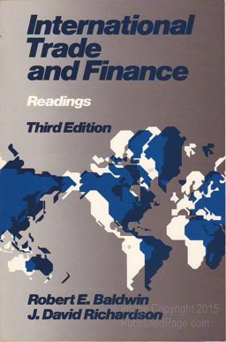 International Trade and Finance