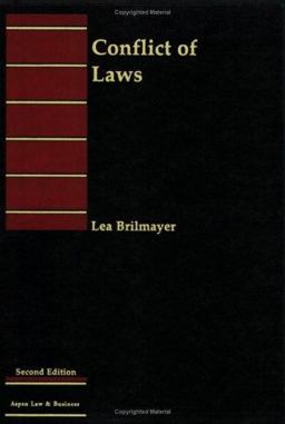 Conflict of Laws 2nd 9780316108935 Front Cover