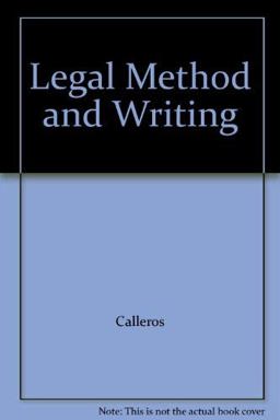 Legal Method and Writing 2nd 9780316125055 Front Cover