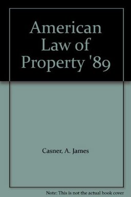 Supplement to American Law of Property '89