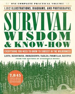 Survival Wisdom and Know-How Everything You Need to Know to Subsist in the Wilderness  9780316276955 Front Cover