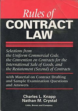 Rules of Contract Law  9780316499323 Front Cover