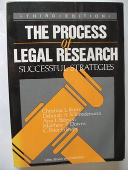 The Process of Legal Research The Process of Legal Research