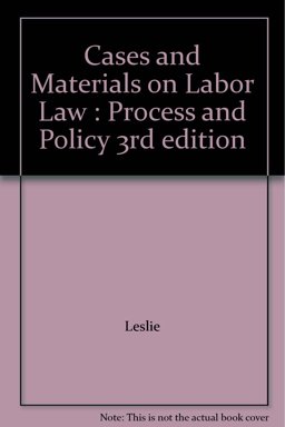 Statutory Supplement to Cases and Materials on Labor Law