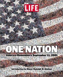 One Nation America Remembers September 11, 2001  9780316525404 Front Cover