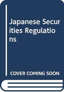 Japanese Securities Regulation