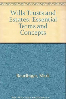 Wills, Trusts, and Estates  9780316741125 Front Cover