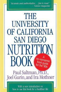 University of California San Diego Nutrition Book  9780316769815 Front Cover