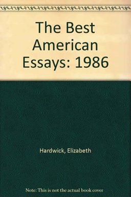 The Best American Essays, 1986