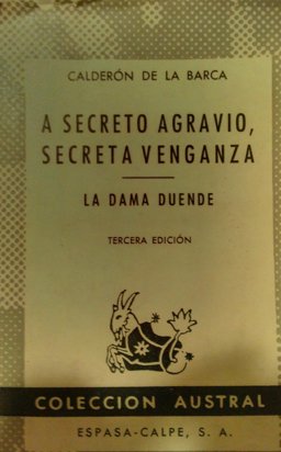 A Secreto Agravio, Secreta Venganza, la Dama Duende