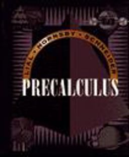 Precalculus Recover of College Algebra and Trigonometry 1st 9780321009685 Front Cover