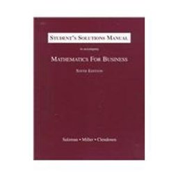 Mathematics for Business