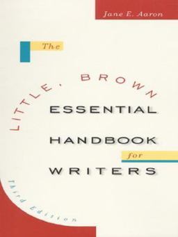 The Little Brown Essential Handbook for Writers