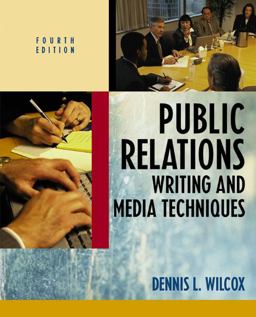 Public Relations Writing and Media Techniques 4th 9780321070142 Front Cover