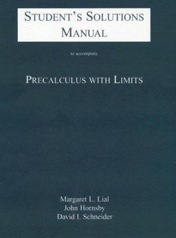Precalculus with Limits