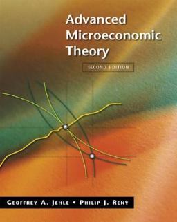 Advanced Microeconomic Theory 2nd 9780321079169 Front Cover